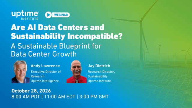 Webinar: Uptime Institute's 16th Annual Global Data Center Survey Results