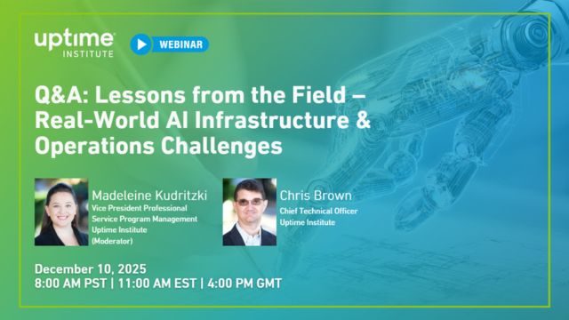Webinar: Q&amp;A: Lessons from the Field – Real-World AI Infrastructure &amp; Operations Challenges