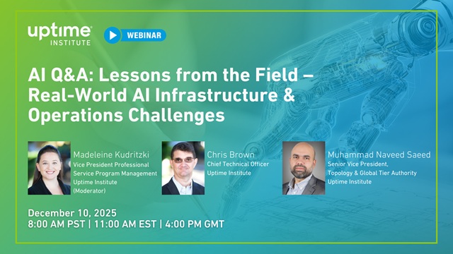 Webinar: AI Q&A: Lessons from the Field – Real-World AI Infrastructure & Operations Challenges